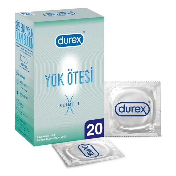 Durex Yok Ötesi Slim Fit 20'li Prezervatif - Görsel 8