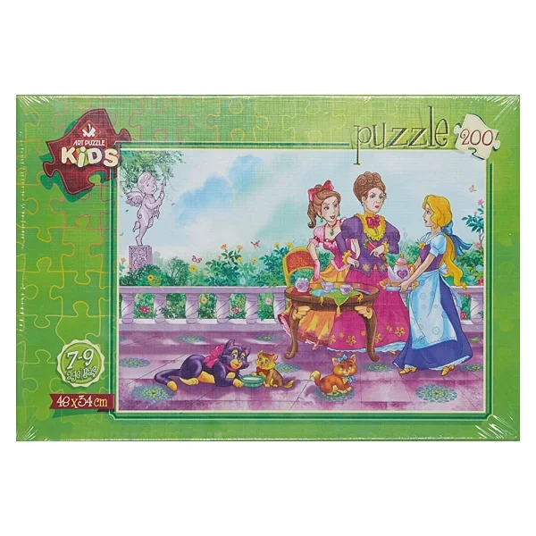 Art Puzzle Hizmetçi Prenses Çocuk Puzzle 200 Parça 5677 - Görsel 2