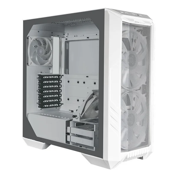 Cooler Master Haf 500 H500-Wgnn-S00 Argb Fanlı Beyaz Atx Oyuncu Kasası - Görsel 3