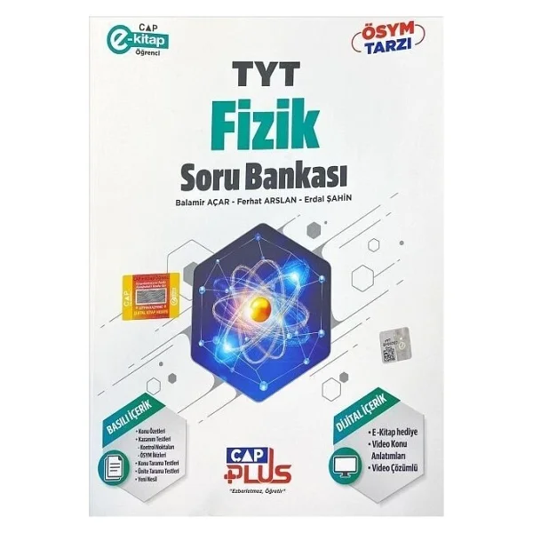 Çap Yayınları Tyt Plus Fizik Soru Bankası - Görsel 3