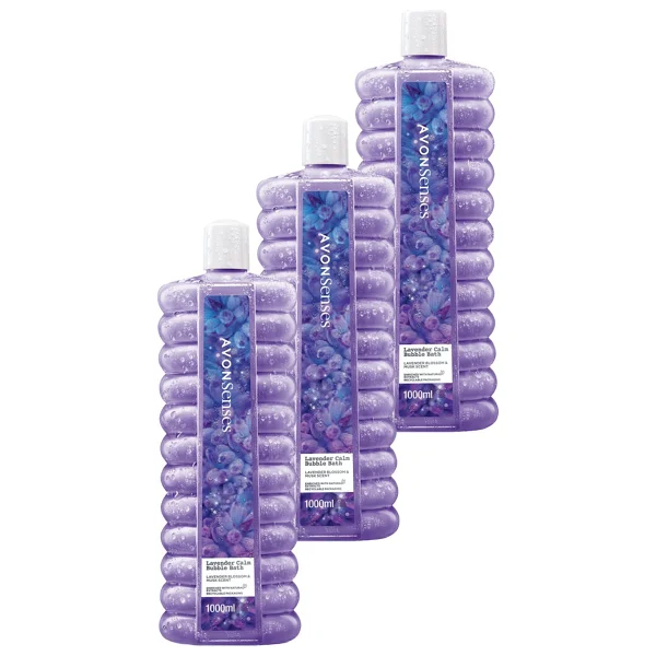 Avon Lavanta Kokulu 1000 Ml 3 Adet Banyo Köpüğü - Görsel 6