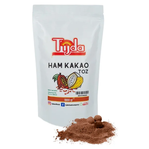 Tijda Ham Kakao Tozu 1 Kg - Görsel 3