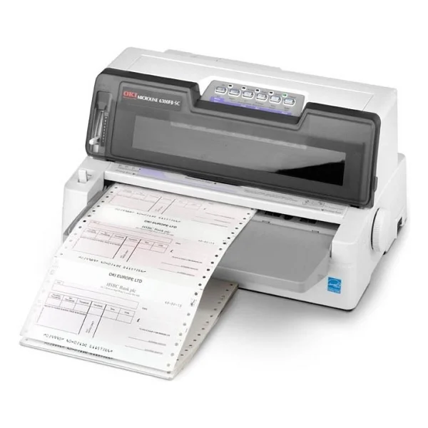 Oki Ml-6300fb-Sc Nokta Vuruşlu Yazıcı - Görsel 2