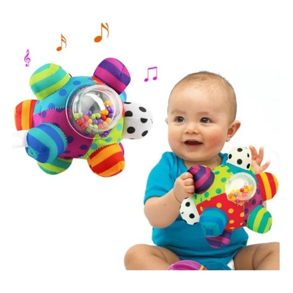 Sozzy Toys Çıngıraklı Renkli Topum Szy205 - Görsel 3