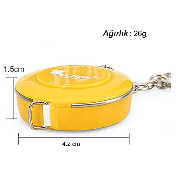 Aktion Anahtarlıklı Otomatik Mezura 150 Cm (60 İnç) - Görsel 2