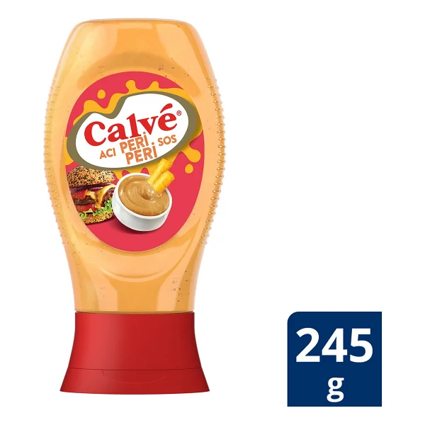 Calve Acı Peri Peri Sos 245 Gr - Görsel 8