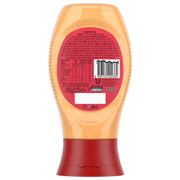 Calve Acı Peri Peri Sos 245 Gr - Görsel 5