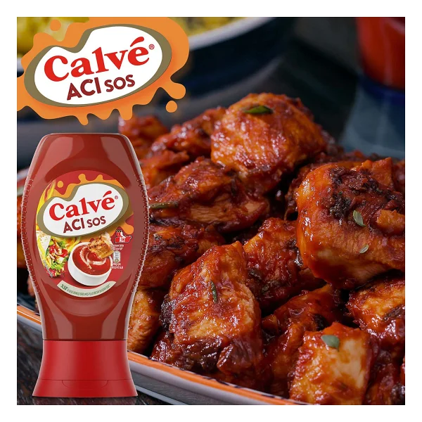 Calve Acı Sos 265 Gr - Görsel 3