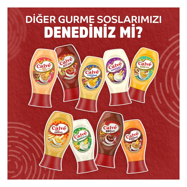 Calve Acı Sos 265 Gr - Görsel 5