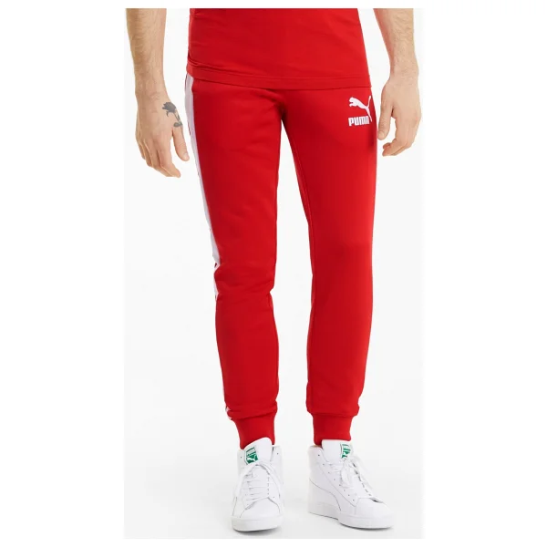 Puma Iconic T7 Track 530098-11 Kırmızı Erkek Eşofman Altı - Görsel 3