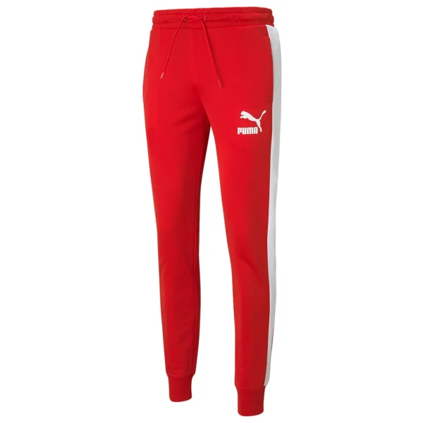 Puma Iconic T7 Track 530098-11 Kırmızı Erkek Eşofman Altı - Görsel 5