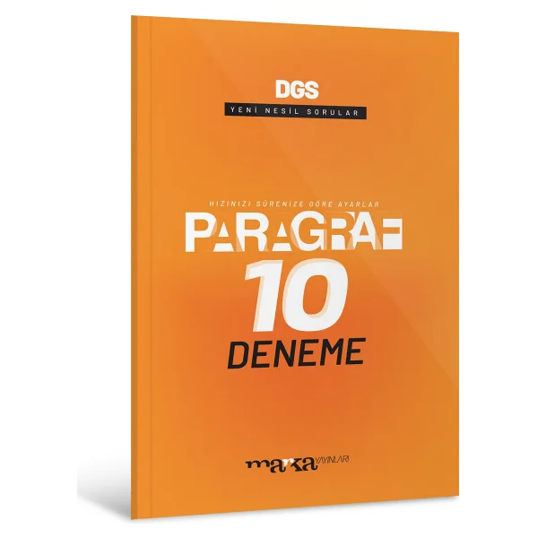 Marka Yayınları Dgs Paragraf Kuşak 10 Deneme - Görsel 2