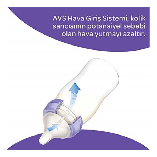 Lansinoh Natural Wave 2 Li Biberon Emziği - Orta Akış - Beyaz+ - Standart - Görsel 3