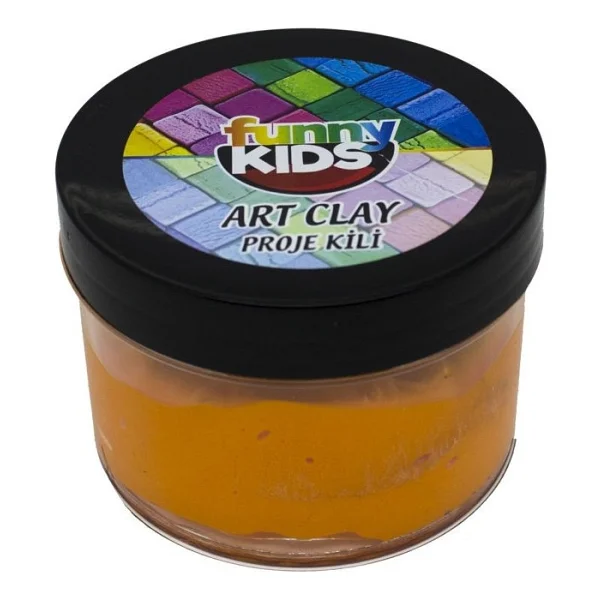 Funny Kids Art Clay Proje Kili Sanat Kili Ten Rengi - Görsel 4