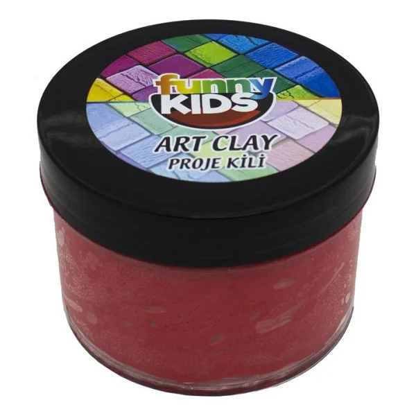 Funny Kids Art Clay Proje Kili Sanat Kili Ten Rengi - Görsel 6