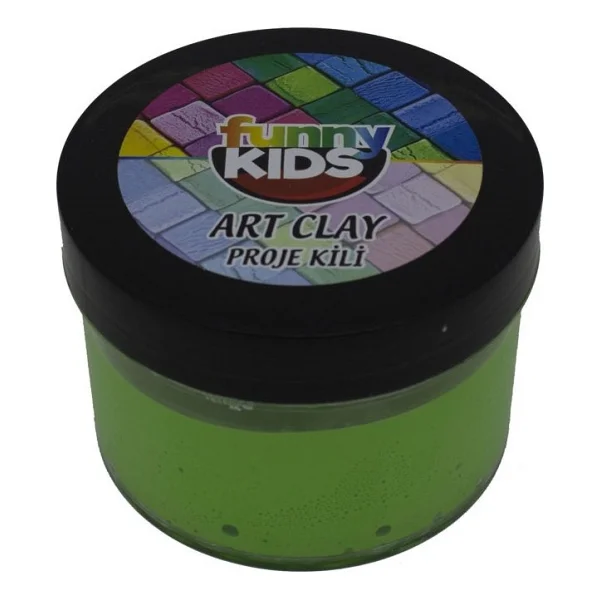 Funny Kids Art Clay Proje Kili Sanat Kili Ten Rengi - Görsel 5