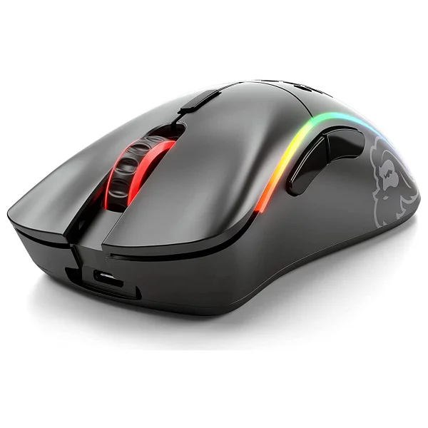 Glorious Model D- Minus Glo-Ms-Dmw-Mw Mat Beyaz RGB Ergonomik Şarjlı Optik Kablosuz Oyuncu Mouse - Görsel 4