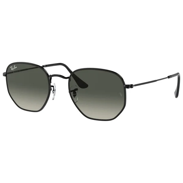 Ray-Ban Hexagonal 3548 002/71 Black-Grey Güneş Gözlüğü - Görsel 2