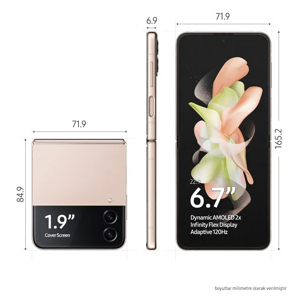 Samsung Galaxy Z Flip 4 128 GB - Görsel 3