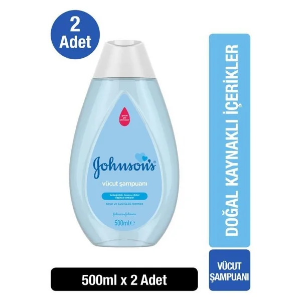 Johnson's Baby Vücut Şampuanı 500 Ml 2 Adet - Görsel 3