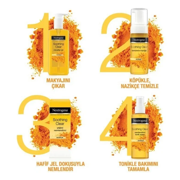 Neutrogena Soothing Clear Micellar 200 Ml Makyaj Temizleme Jeli - Görsel 6