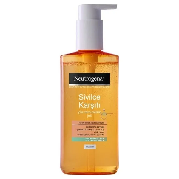 Neutrogena Sivilce Karşıtı Yağsız 200 Ml Yüz Temizleme Jeli - Görsel 5