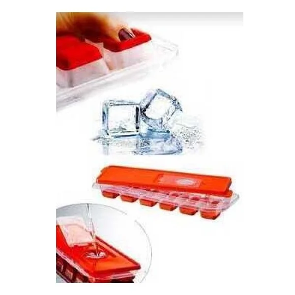 Gondol Bas Parmak Kapaklı Buzluk - Sarı - Görsel 8