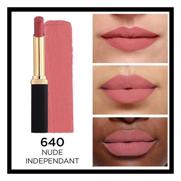L'oreal Paris Color Riche Intense Volume Matte 640 Nude Independant Stick Ruj - Görsel 3