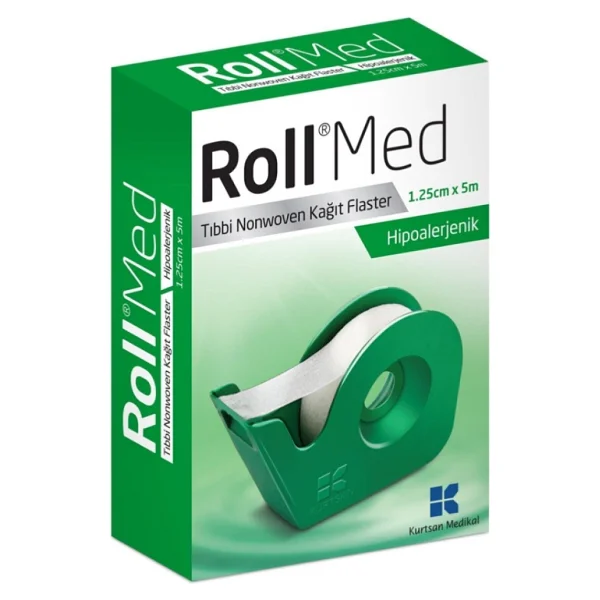 Roll Med Hipoalerjenik 2.5cm X 5m Tıbbi Kağıt Flaster - Görsel 2