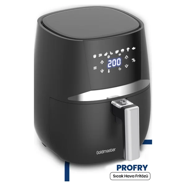 Goldmaster Profry Gm7467 4.3 Lt Yağsız Fritöz - Görsel 6