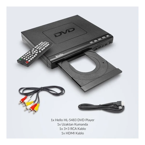 Hello Hl-5483 HD DVD Oynatıcı - Görsel 5