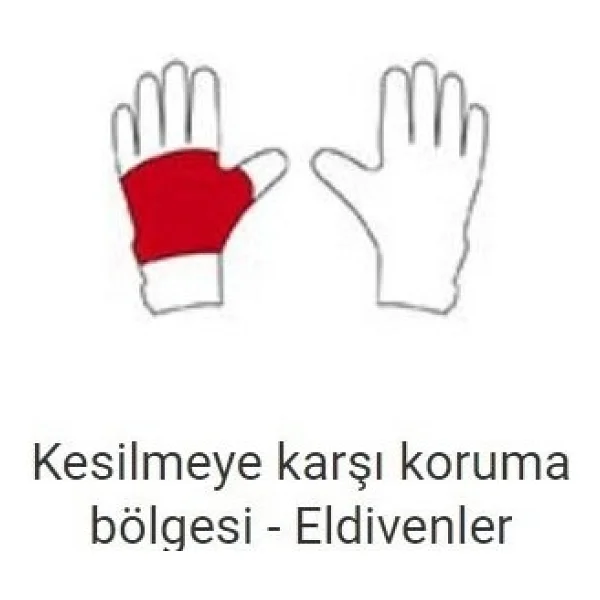 Oleo-Mac 315507 Zincire Dayanıklı İş Eldiveni - Görsel 4