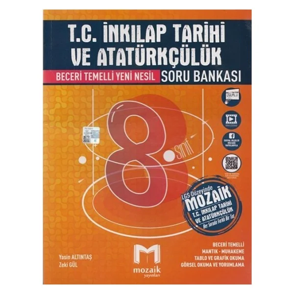 Mozaik Yayınları 8. Sınıf T.C İnkılap Tarihi Ve Atatürkçülük Soru Bankası - Görsel 5