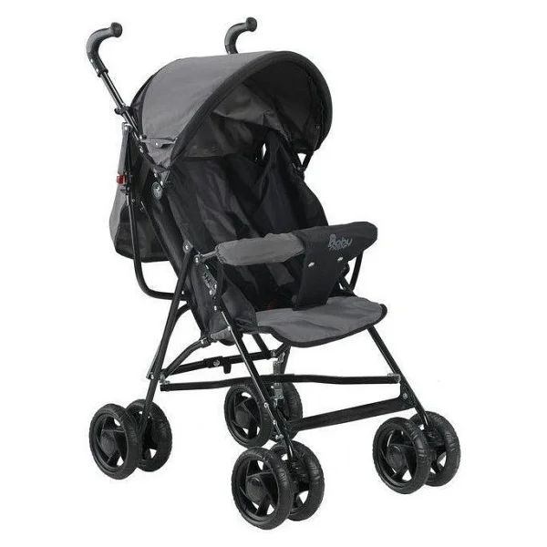 Babyhope Sc-100 Tam Yatarlı Siyah Baston Bebek Arabası - Görsel 5