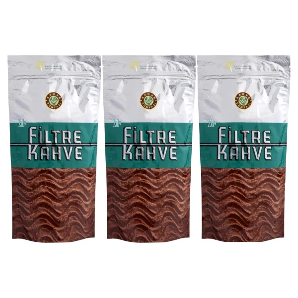 Kahve Dünyası Filtre Kahve 250 Gr 3'lü - Görsel 3