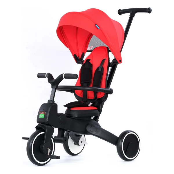 Baby&Toys 3 Tekerlekli Panda Bisiklet - Görsel 7