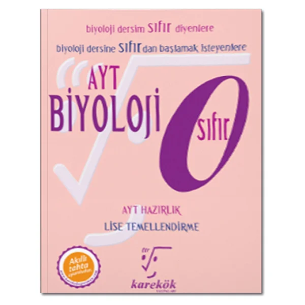 Karekök Yayınları AYT Hazırlık Biyoloji Sıfır - Görsel 5