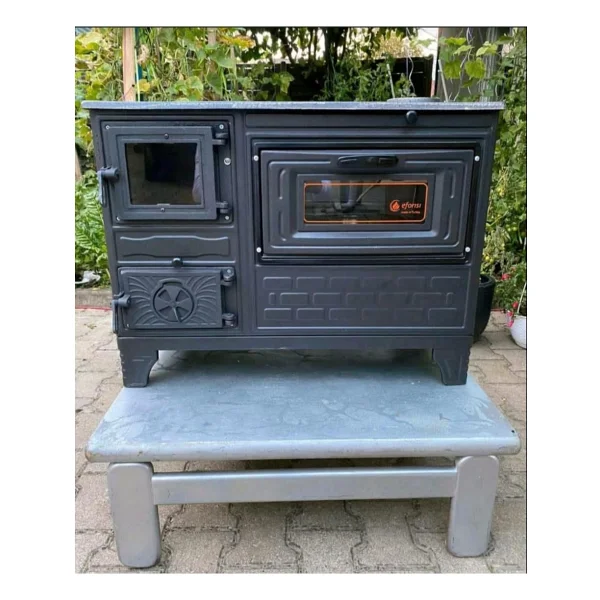 Efor Isı Lux Döküm Kuzine Soba - Görsel 9