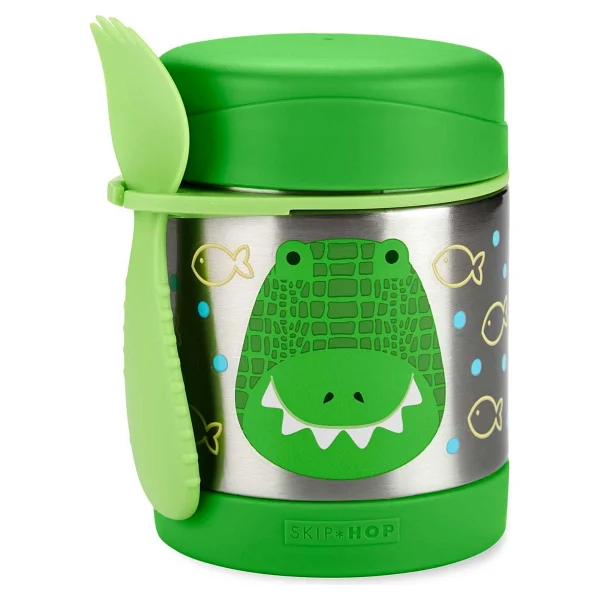 Skip Hop Zoo Timsah Paslanmaz Çelik Termos 325 Ml - Görsel 6