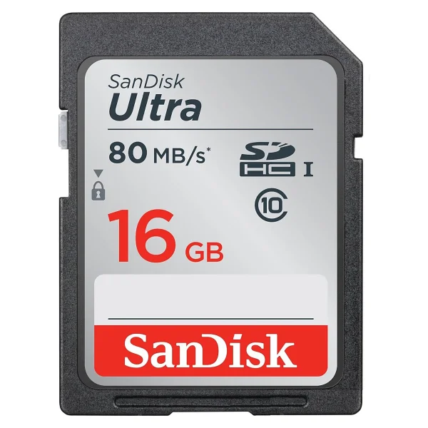 Sandisk Ultra 16gb Sdhc 80mb/S Hafıza Kartı - Görsel 2