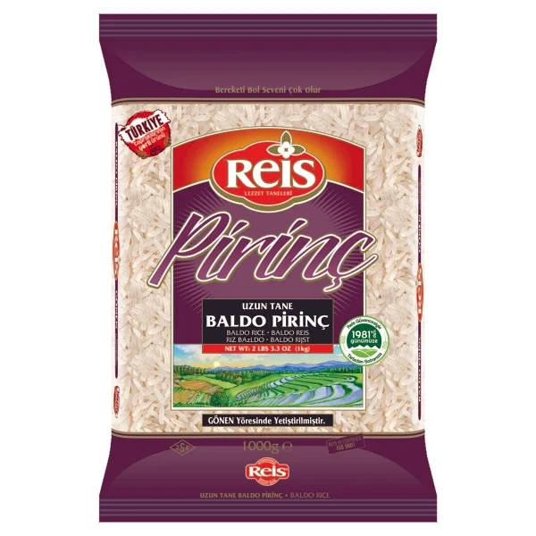 Reis Gönen Baldo Pirinç 1 Kg - Görsel 6