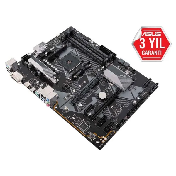 Asus Prime B450 Plus AMD AM4 DDR4 ATX Anakart - Görsel 2