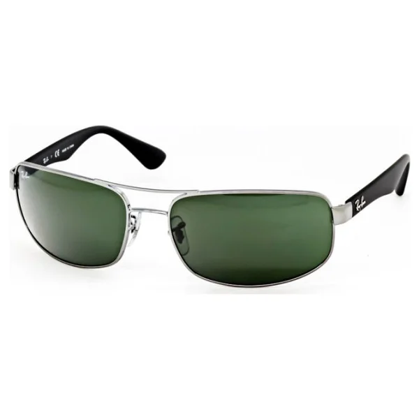 Ray-Ban 3445 004 Gunmetal-Green Erkek Güneş Gözlüğü - Görsel 7