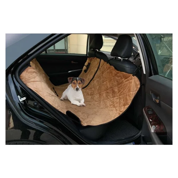 M-Pets Köpek Araba Koltuk Örtüsü Kahve 140x142 Cm - Görsel 2