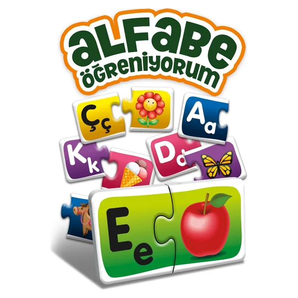 Ks Games Alfabe Öğreniyorum 58 Parça Ag257 - Görsel 2