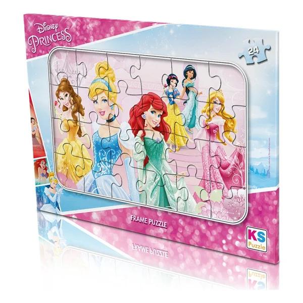 Ks Games Princess 24 Parça Frame Puzzle Pr704 - Görsel 4