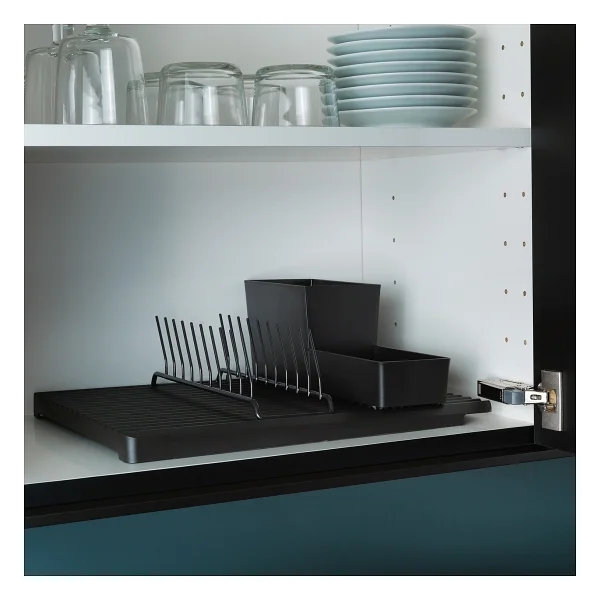Ikea Rinning Bulaşiklik - Tabaklik - Bulaşik Tutacaği - Siyah - Görsel 3