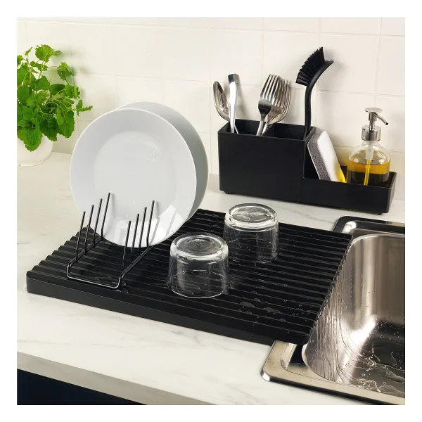 Ikea Rinning Bulaşiklik - Tabaklik - Bulaşik Tutacaği - Siyah - Görsel 4