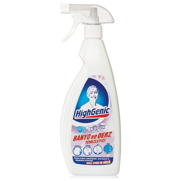 Highgenic 750 Ml Köpük Banyo Ve Derz Temizleyici - Görsel 2