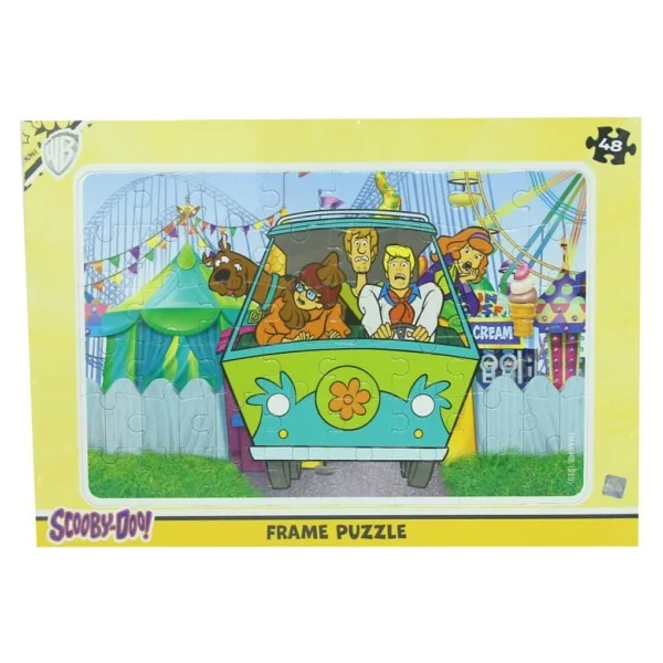 Laço Kids Scooby Doo 48 Parça Frame Puzzle Scb7546 - Görsel 3